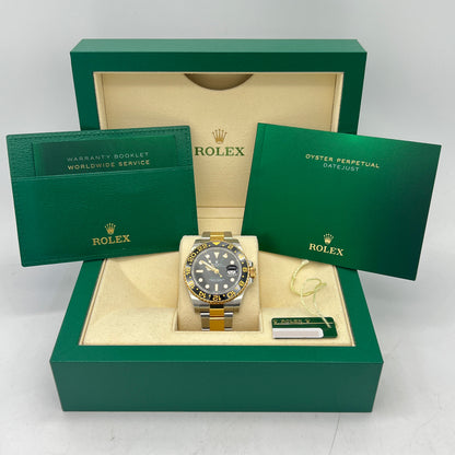 Rolex GMT-Master II Ceramic 116713LN BLACK Two-Tone 18K Gold 40mm