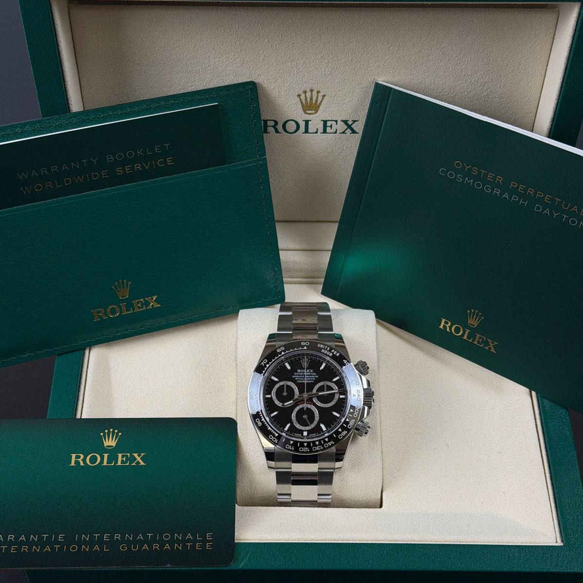 Rolex Daytona 126500LN Black Dial 40mm