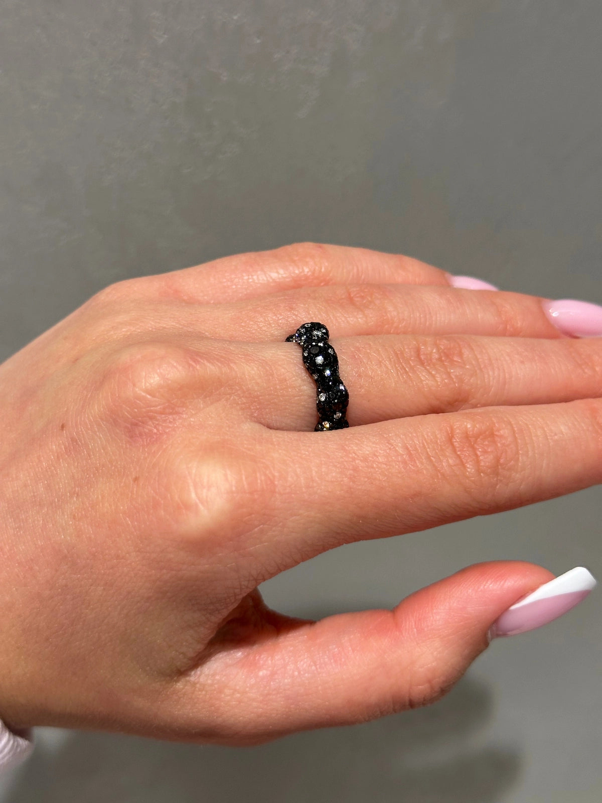Black & White Diamond Ring