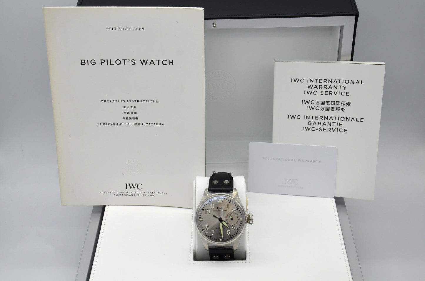 IWC Big Pilot IW500906 Silver Dial 46mm