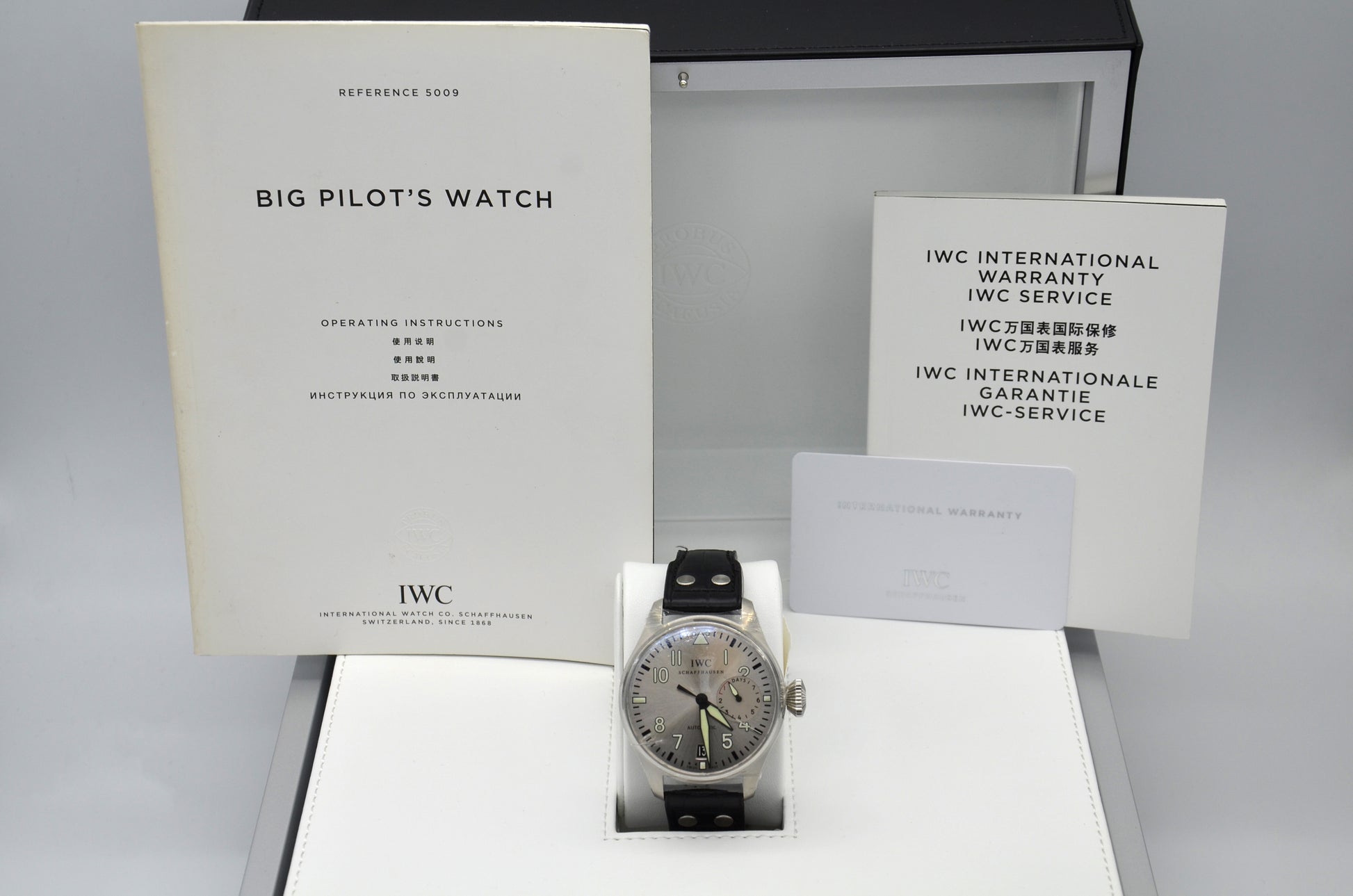 IWC Big Pilot IW500906 Silver Dial 46mm