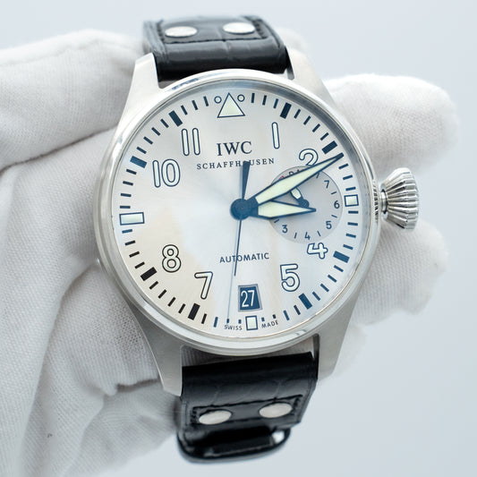 IWC Big Pilot IW500906 Silver Dial 46mm