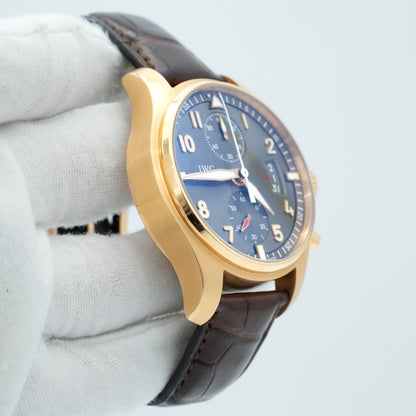 IWC Pilot Spitfire Chronograph 43mm Rose Gold IW387803