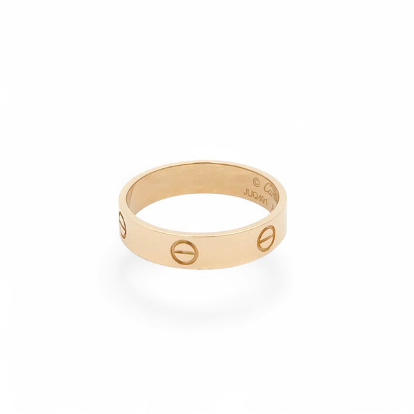 Cartier Love Ring 18K Yellow Gold