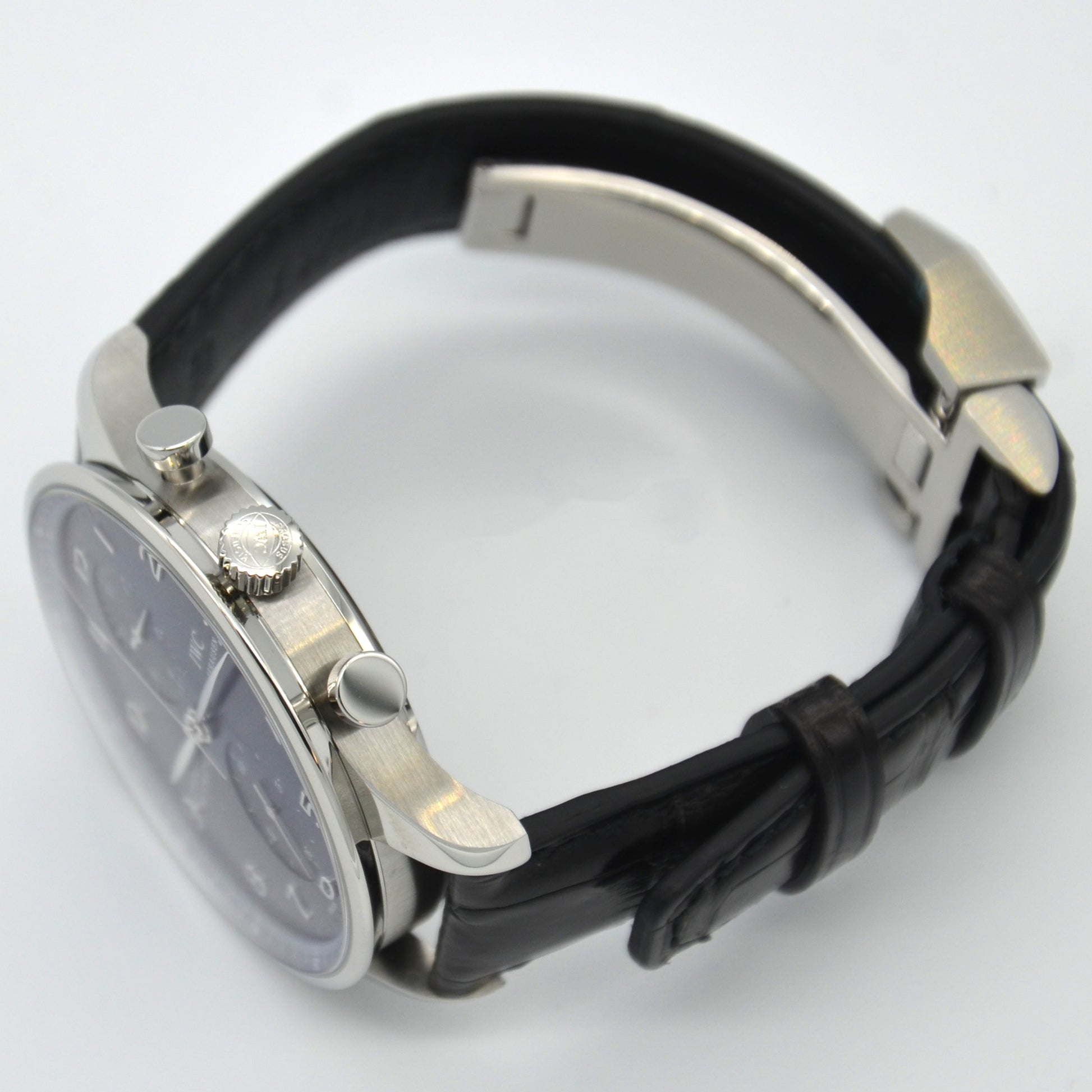 IWC Portuguese Chronograph Stainless Steel 41mm Automatic Watch IW371491
