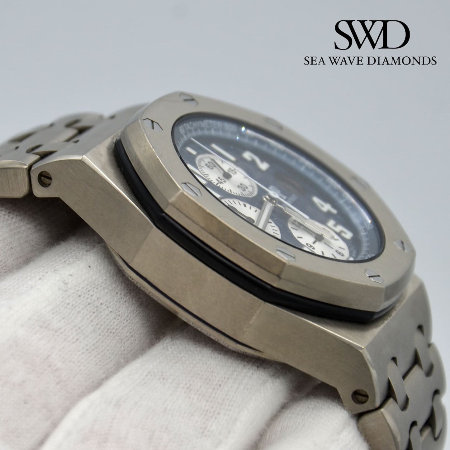 Audemars Piguet Royal Oak Offshore Blue Dial 25721TI.OO.1000TI.04.A