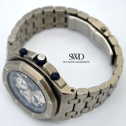 Audemars Piguet Royal Oak Offshore Blue Dial 25721TI.OO.1000TI.04.A