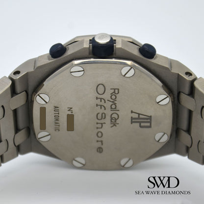 Audemars Piguet Royal Oak Offshore Blue Dial 25721TI.OO.1000TI.04.A