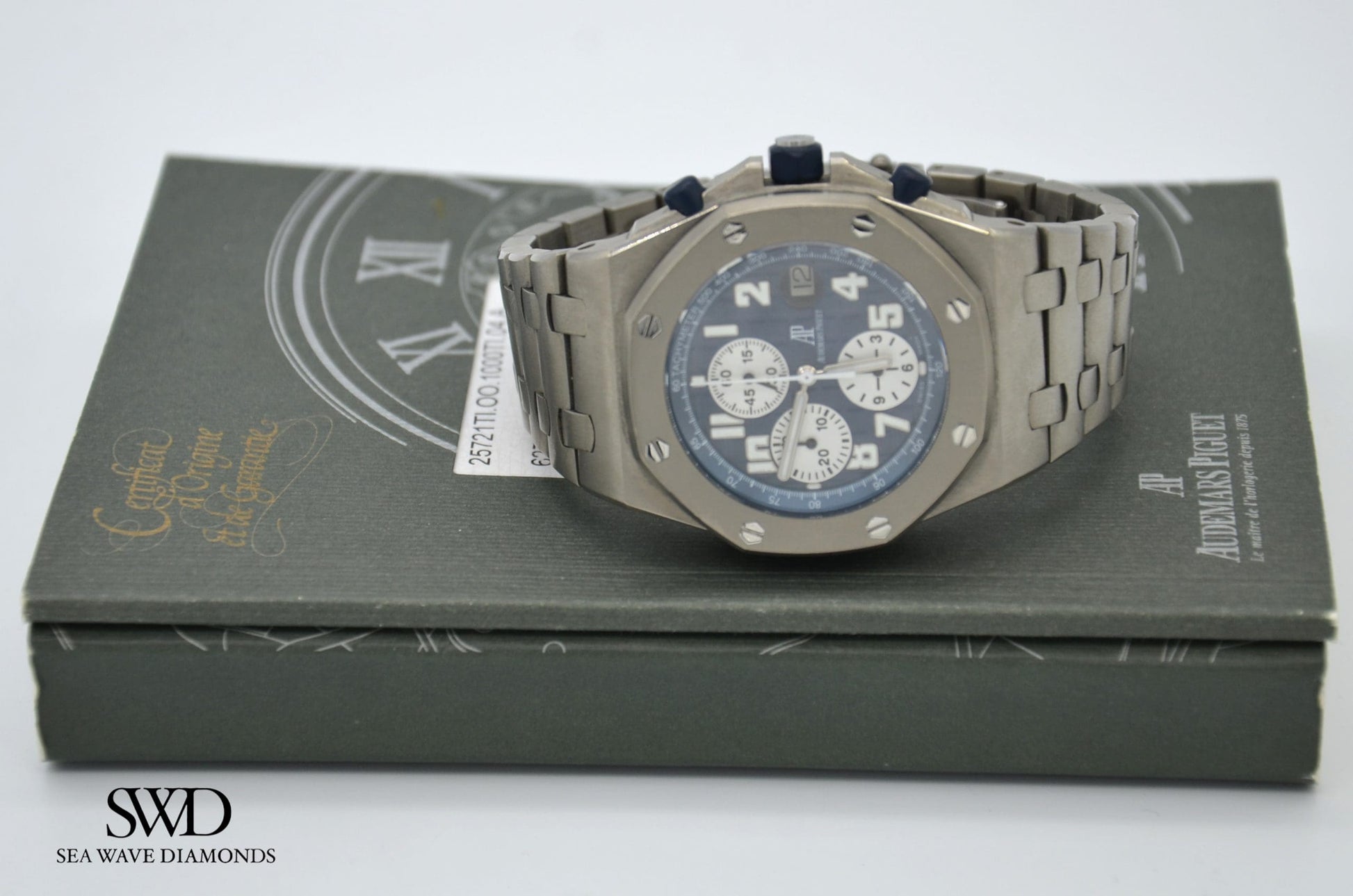 Audemars Piguet Royal Oak Offshore Blue Dial 25721TI.OO.1000TI.04.A