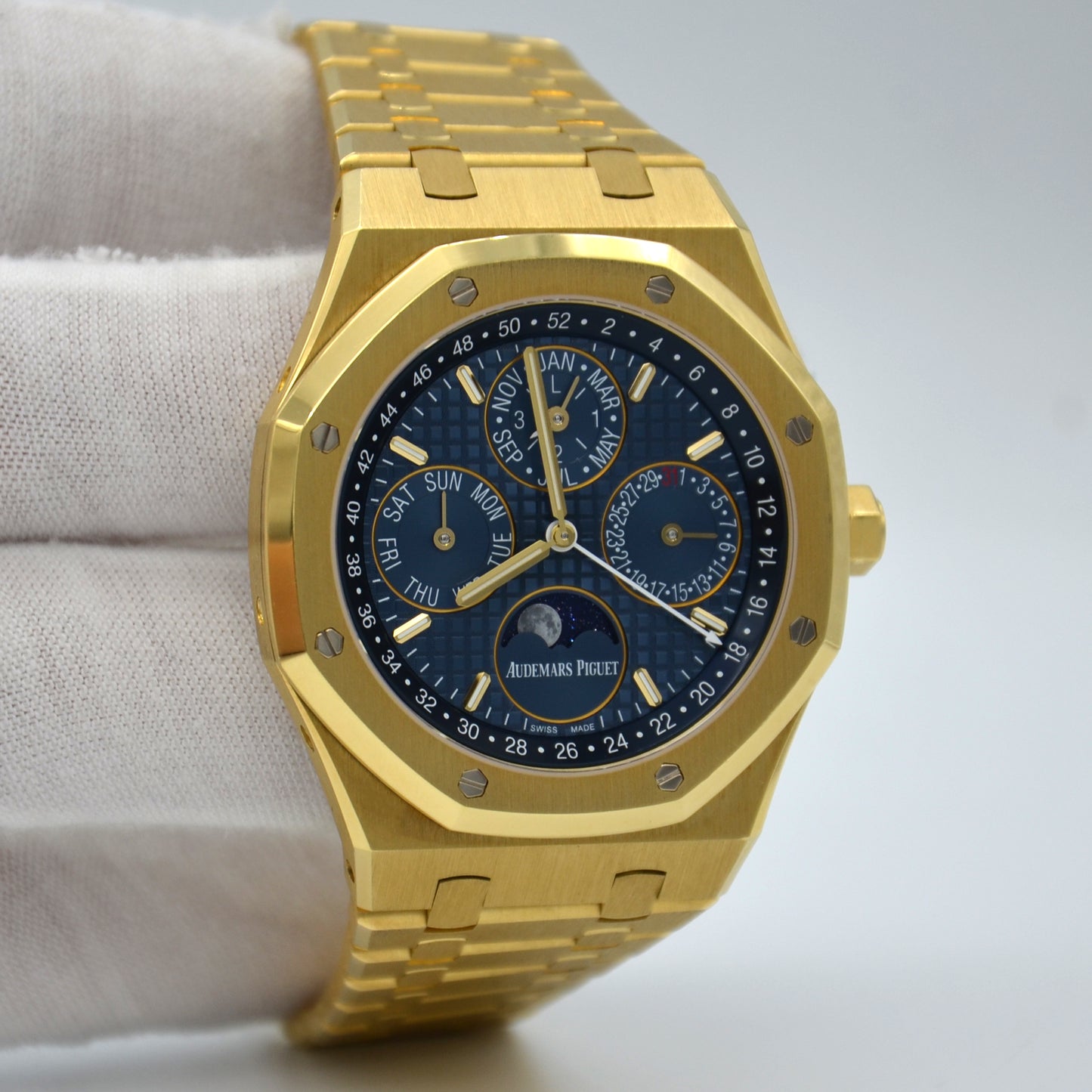 Audemars Piguet Royal Oak Perpetual Calendar 41mm Blue Dial 26574BA.OO.1220BA.01