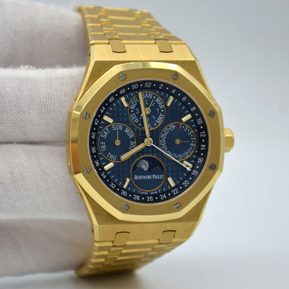 Audemars Piguet Royal Oak Perpetual Calendar 41mm Blue Dial 26574BA.OO.1220BA.01
