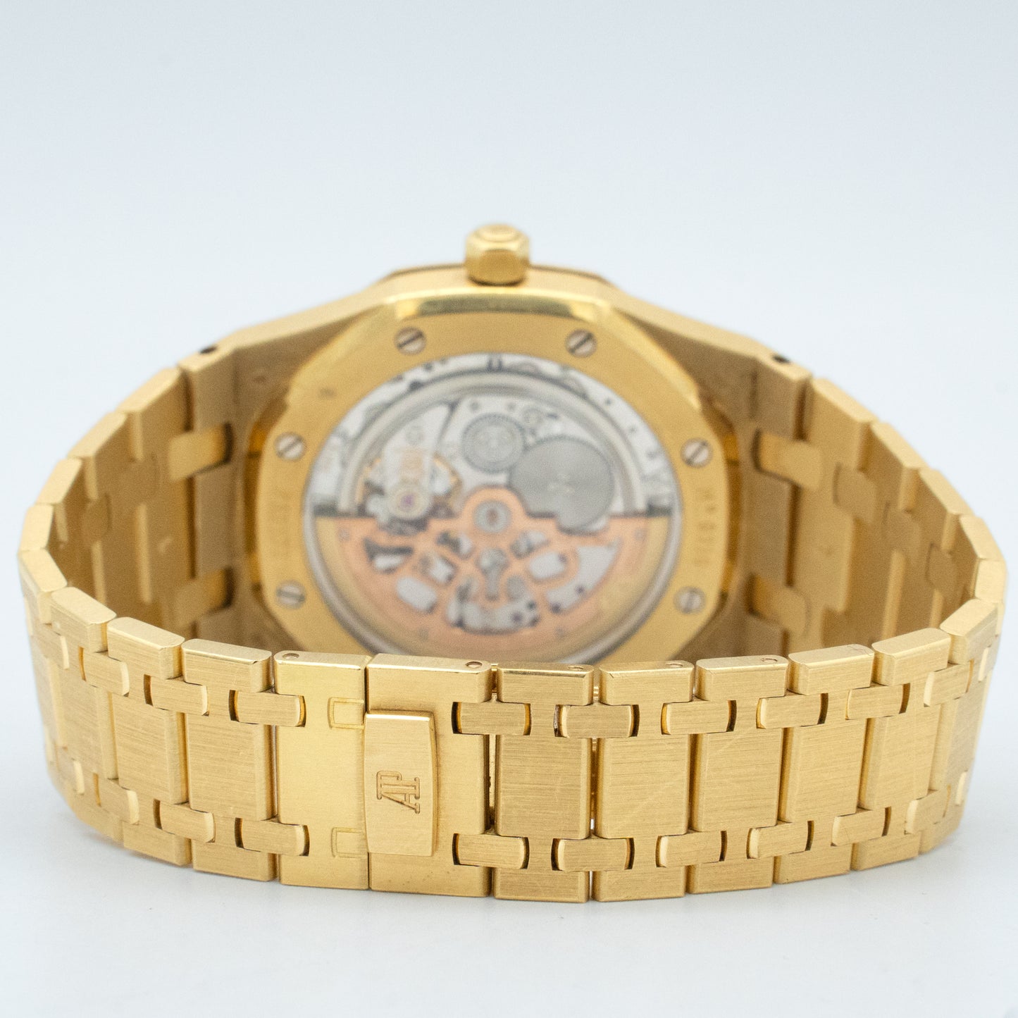 Audemars Piguet Royal Oak 15202BA.OO.0944BA.01 18K Yellow gold White Dial