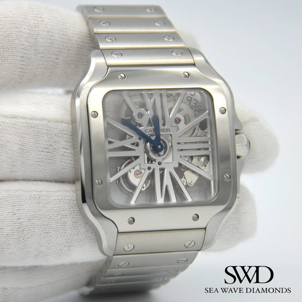 Cartier Santos Skeleton