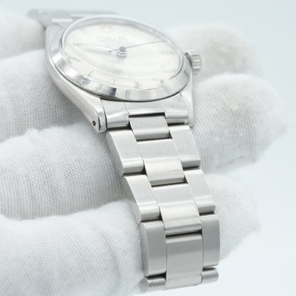 Rolex SpeedKing 31mm Stainless Steel Silver Dial 6420