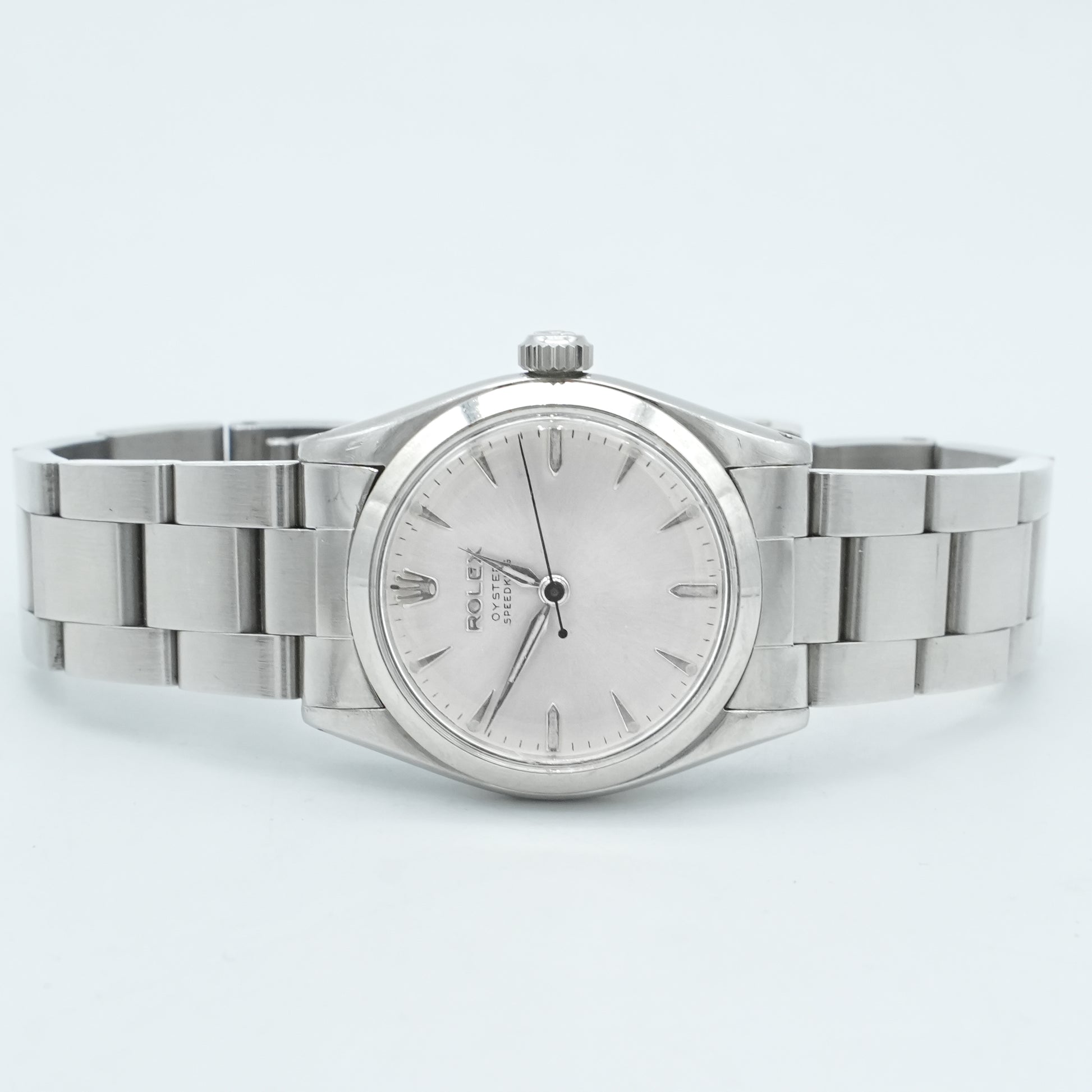 Rolex SpeedKing 31mm Stainless Steel Silver Dial 6420