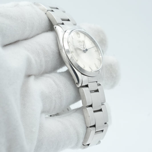 Rolex SpeedKing 31mm Stainless Steel Silver Dial 6420