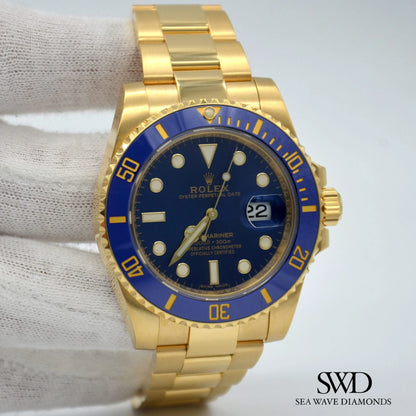 Rolex Submariner Date Blue Dial 116618LB