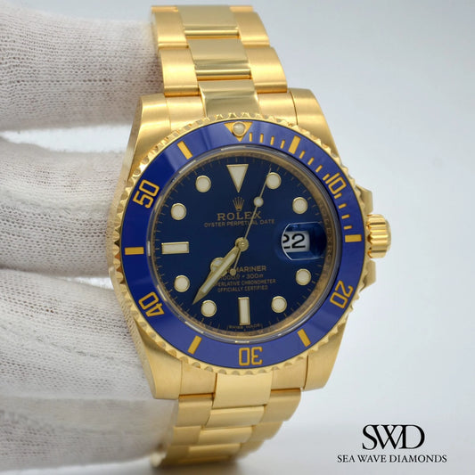 Rolex Submariner Date Blue Dial 116618LB