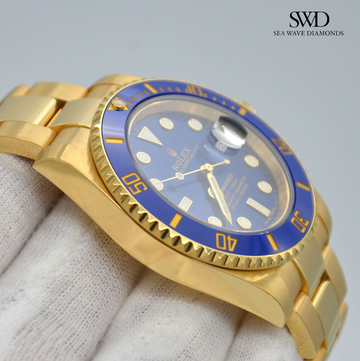 Rolex Submariner Date Blue Dial 116618LB