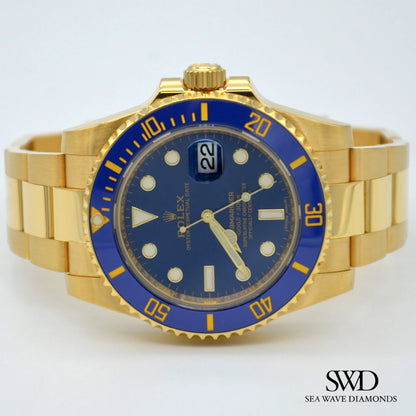 Rolex Submariner Date Blue Dial 116618LB