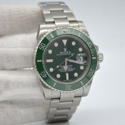 Rolex Submariner Hulk 40mm Ceramic/Steel Watch 116610LV