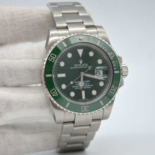 Rolex Submariner Hulk 40mm Ceramic/Steel Watch 116610LV