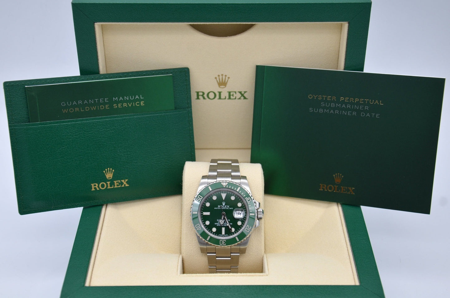 Rolex Submariner Hulk 40mm Ceramic/Steel Watch 116610LV