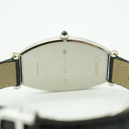 Cartier Tonneau W1509551 Platinum 950 White Dial