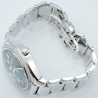 Patek Philippe Twenty~4 Steel & Diamond Olive Green Ladies Watch 7300/1200A-011