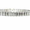 16.20CT LAB Diamond Tennis Bracelet set in 14K White Gold