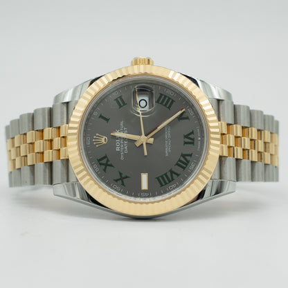 Rolex Datejust 126333 Wimbledon Dial Two Tone Yellow Gold/Steel