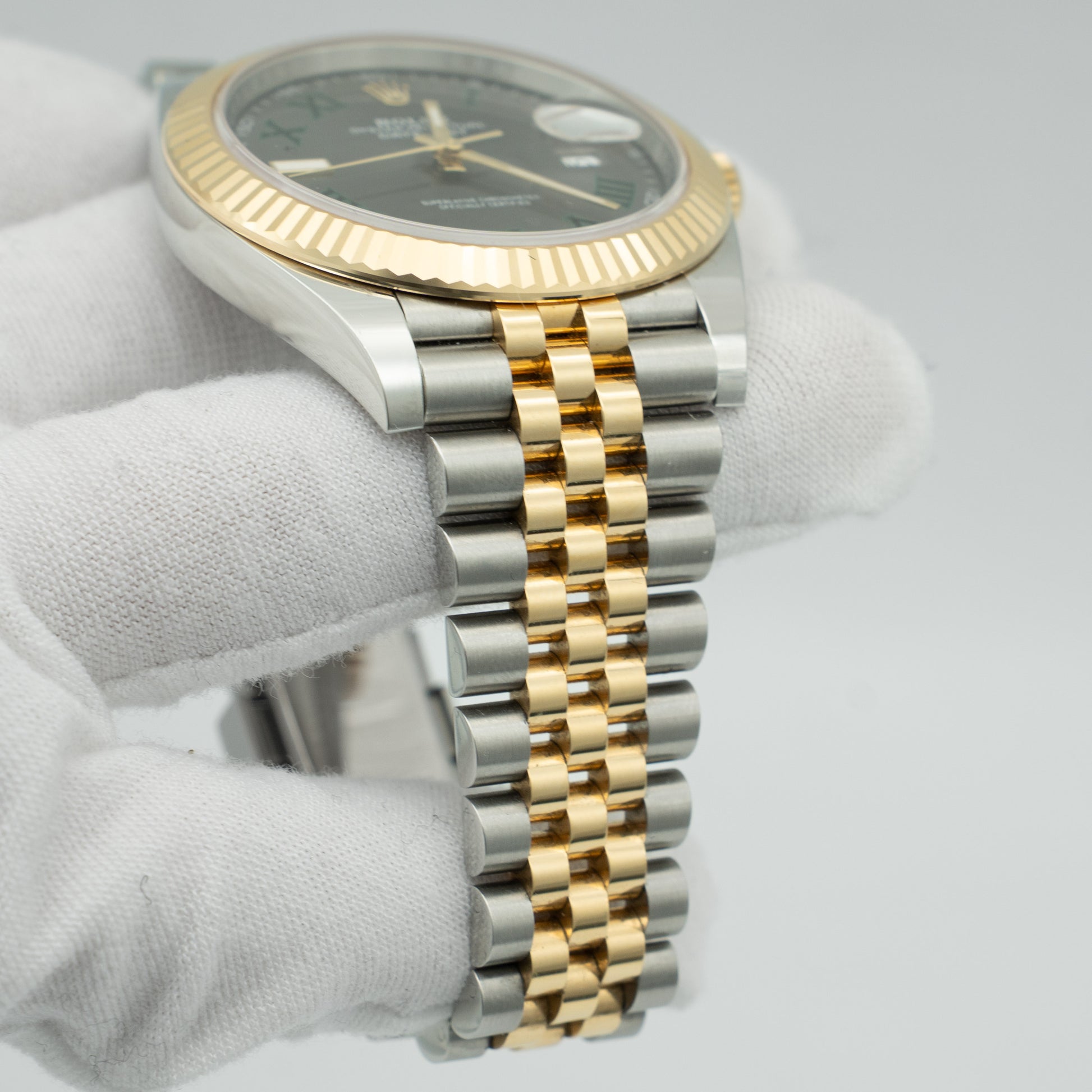 Rolex Datejust 126333 Wimbledon Dial Two Tone Yellow Gold/Steel