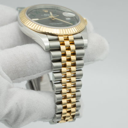 Rolex Datejust 126333 Wimbledon Dial Two Tone Yellow Gold/Steel