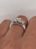 1.25 Carat Round Diamond Three Stone Engagement Ring