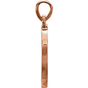 Diamond Engravable Pendant