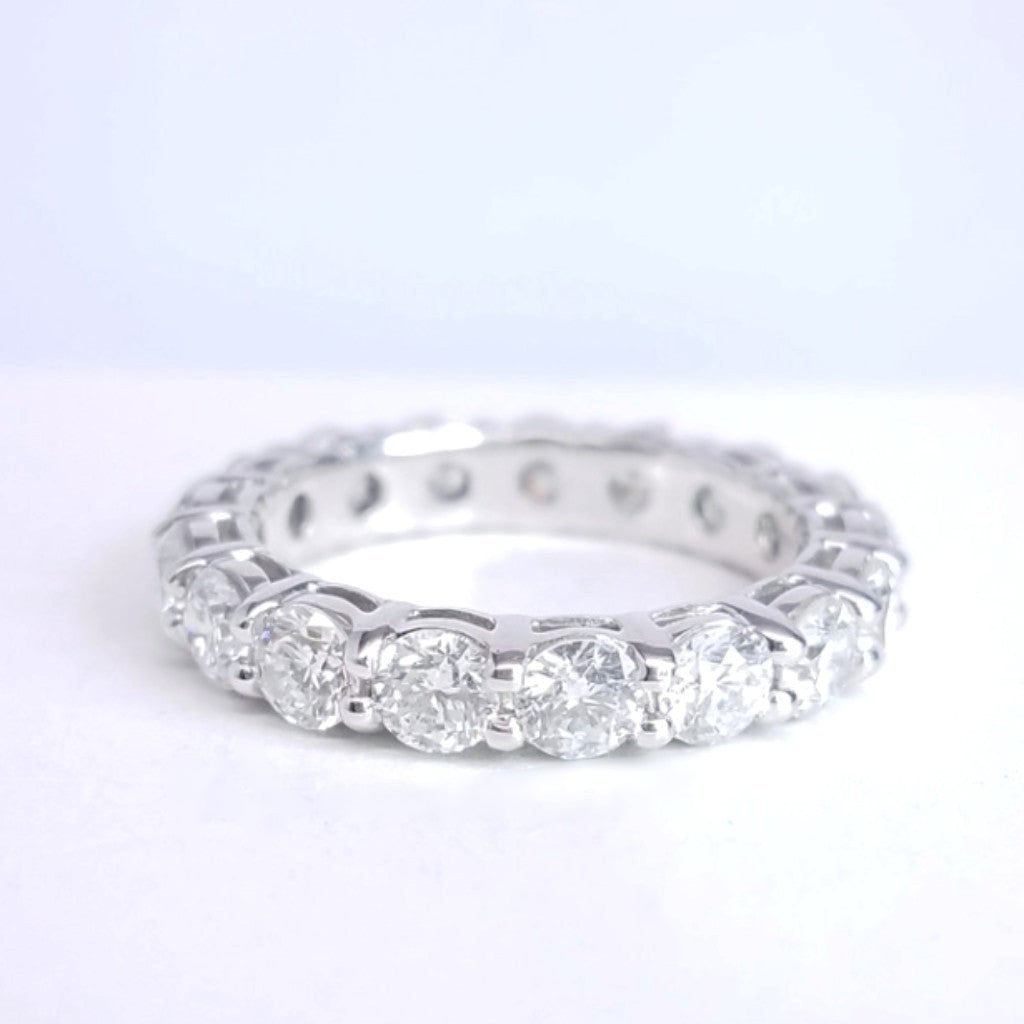"ETNBD01543" Diamond Eternity Band Shared Prong