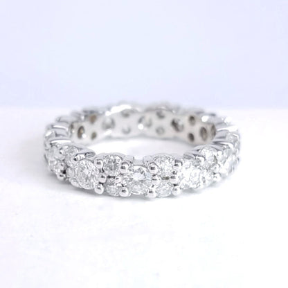 "ETNBD01725" Alternating Diamond Eternity Band