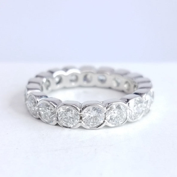 "ETNBD01179" Bezel Set Diamond Eternity Band