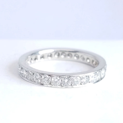 "ETNBD01220" Diamond Eternity Band Stackable Ring