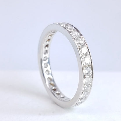 "ETNBD01220" Diamond Eternity Band Stackable Ring