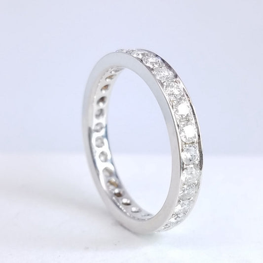 "ETNBD01220" Diamond Eternity Band Stackable Ring