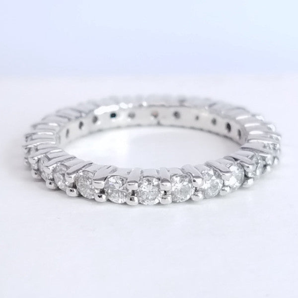 "ETNBD01339" Platinum Diamond Eternity Band
