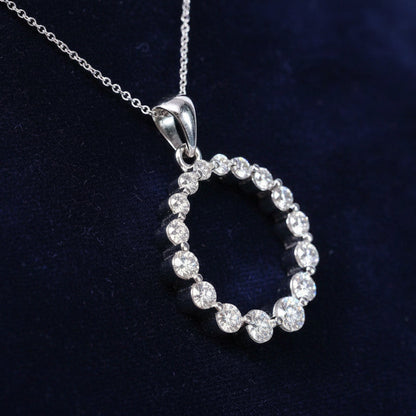 "PEND01038" Diamond Circle Of Life