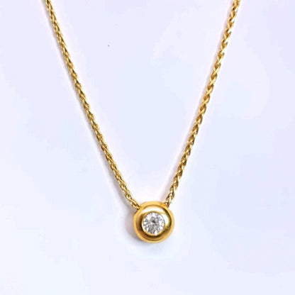 "PEND01344" DIAMOND PENDANT 18K YELLOW GOLD PEND01344