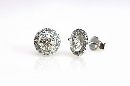 "EARR01110" Adrianna Diamond Studs
