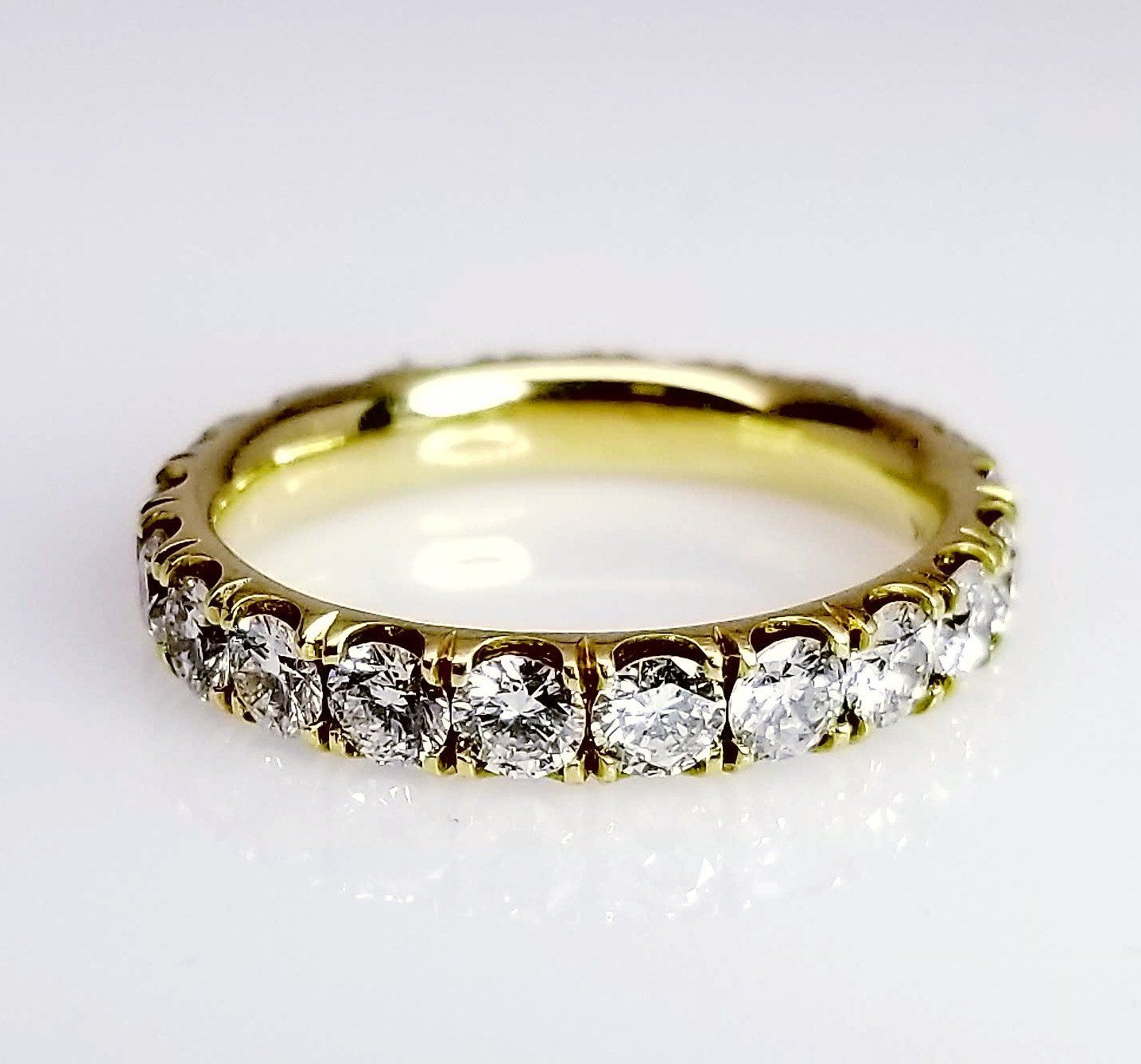 "ETNBD01603" Scoop Diamond Eternity Ring in 14K & 18K Gold
