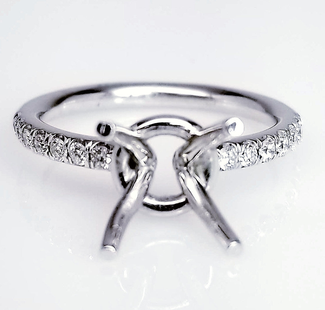 "ENGR02419" Diamond Engagement Ring Setting