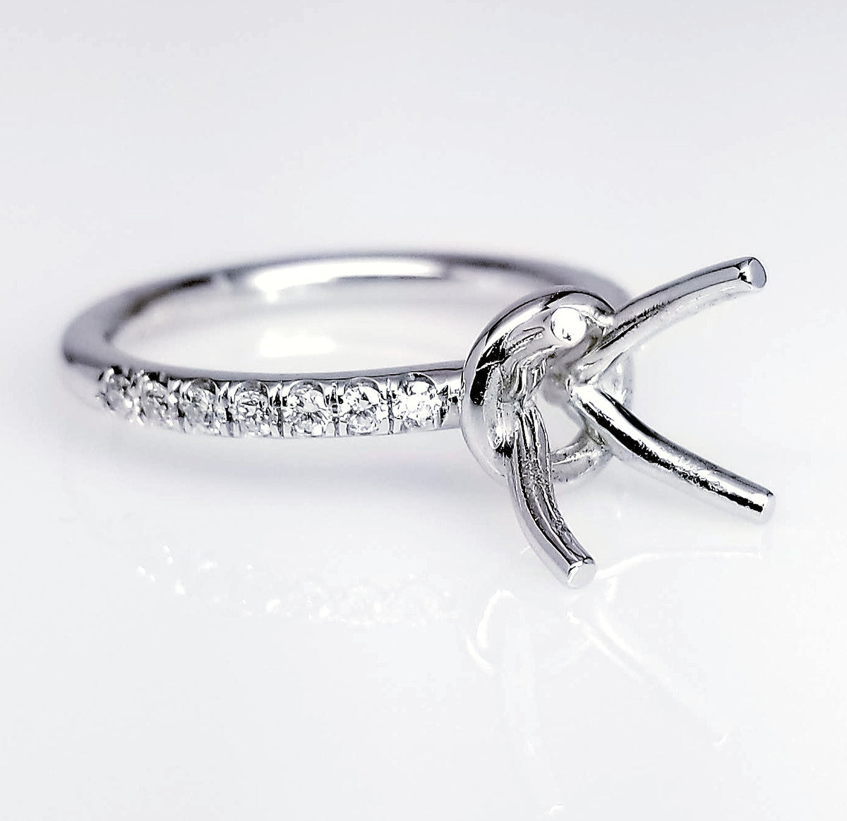 "ENGR02419" Diamond Engagement Ring Setting