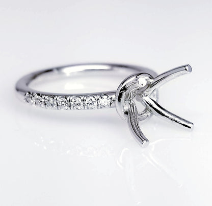 "ENGR02419" Diamond Engagement Ring Setting