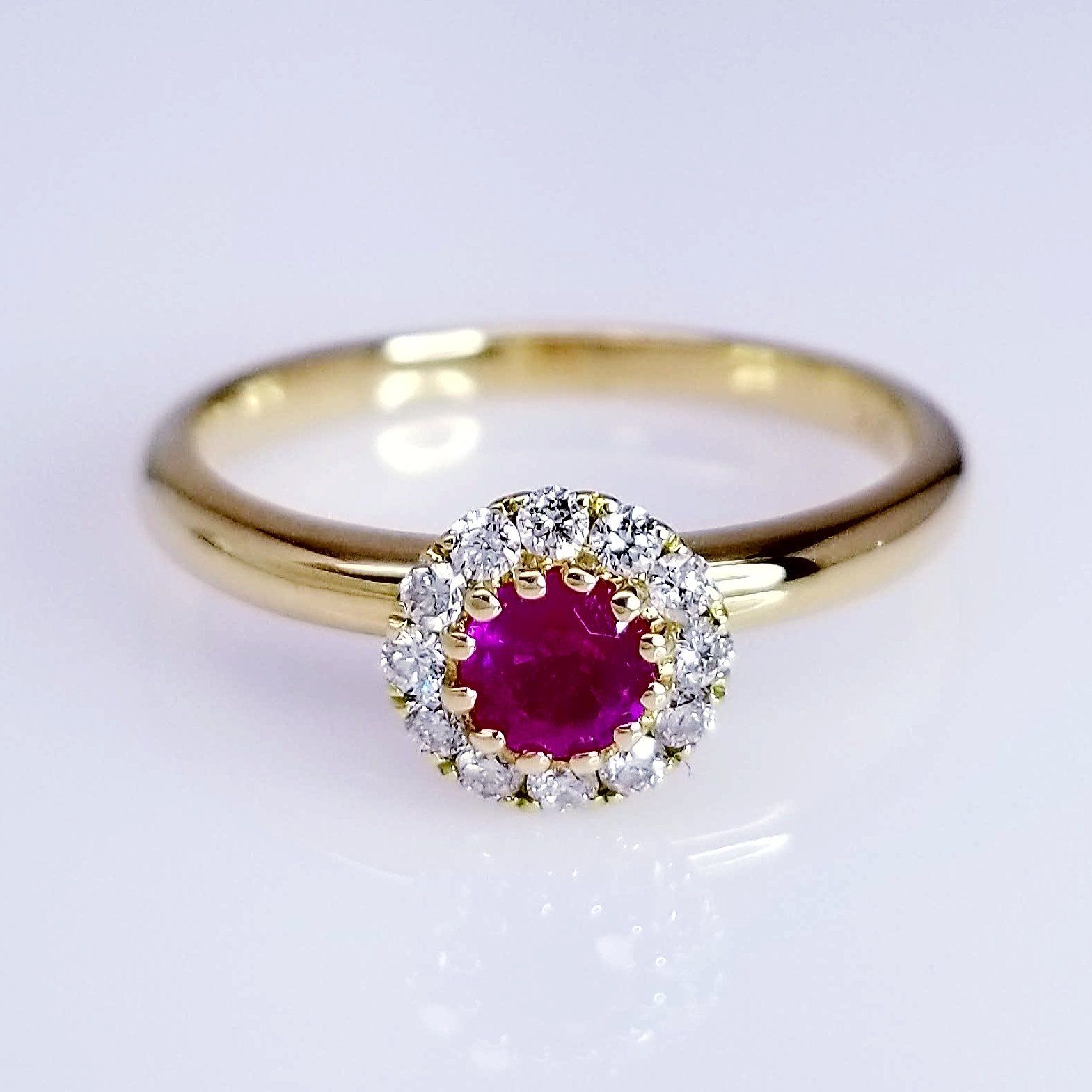 "LADRG01720" 0.37 Carat Ruby Ladies Ring